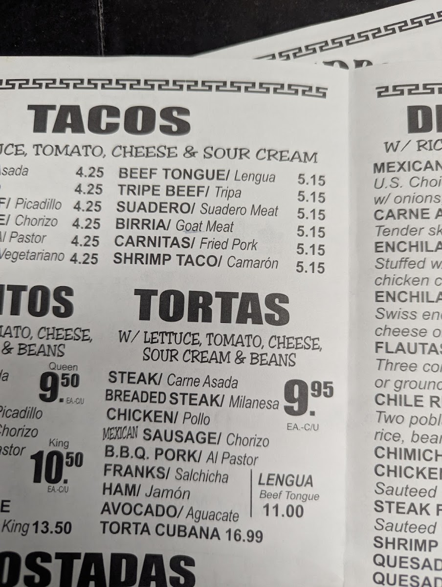 The Supreme Burrito #1 Menu - Image 3